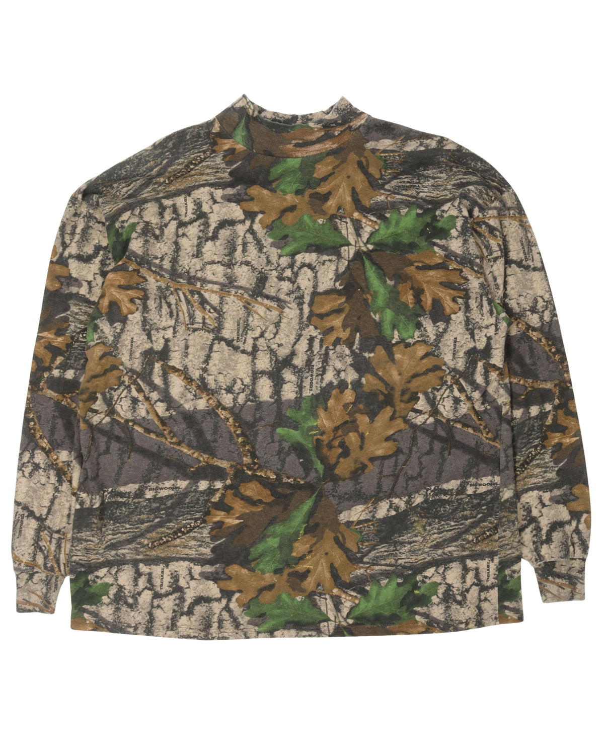 High Collar Long Sleeve T-Shirt