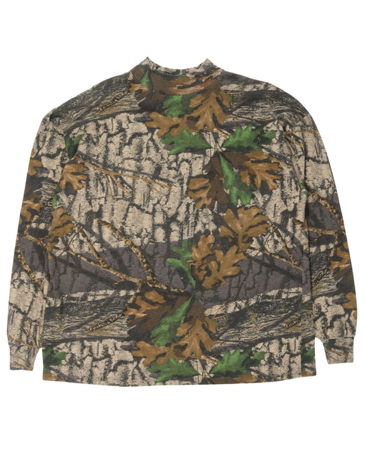 High Collar Long Sleeve T-Shirt