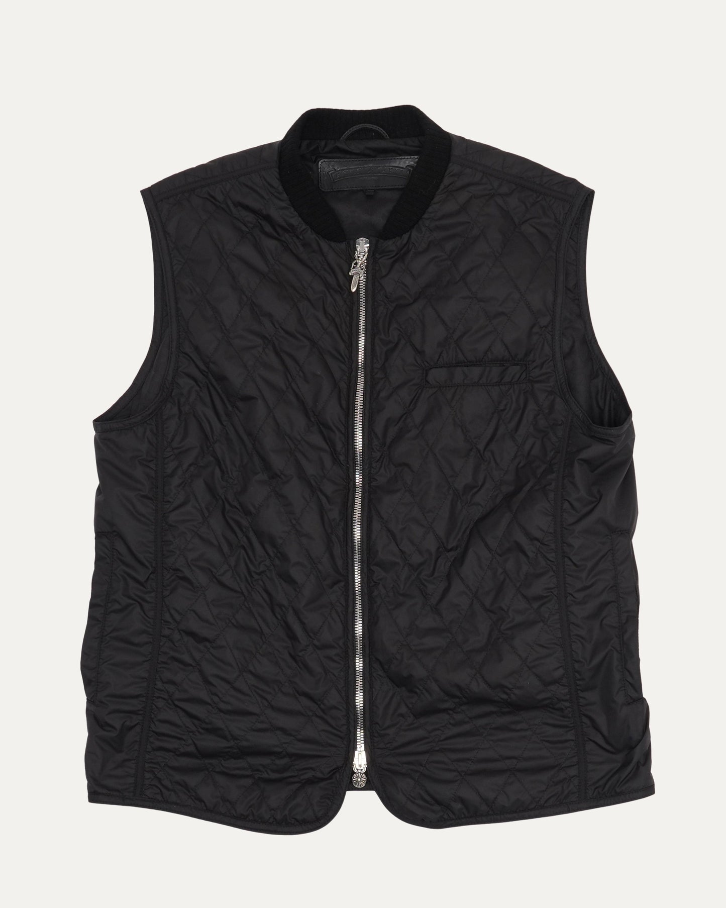 Cross Patch Quilted Vest