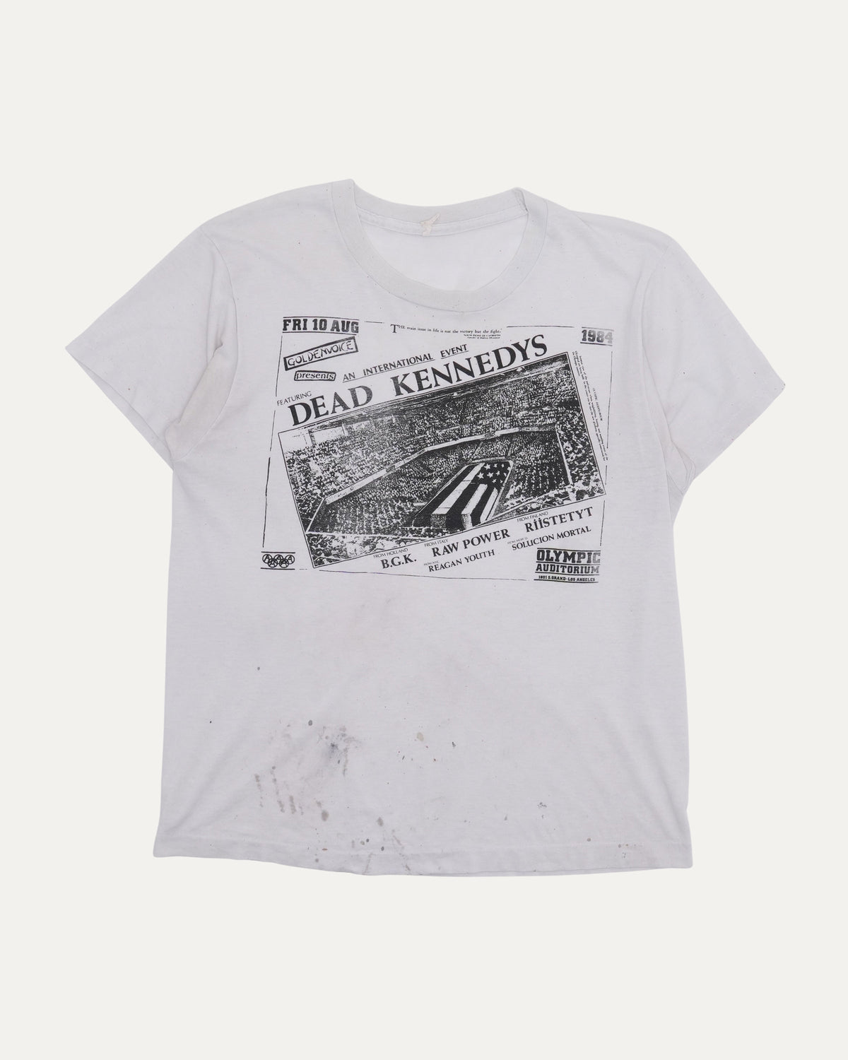 Dead Kennedy's International Punk Event 1984 T-Shirt
