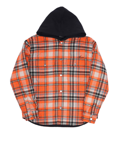 AMIRI Hooded Overshirt チェックシャツ ジョンハン着用 1_c13f8b19-f4a3-4da4-9e3b-