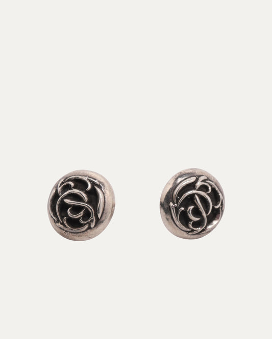 Vine Ball Stud Earrings
