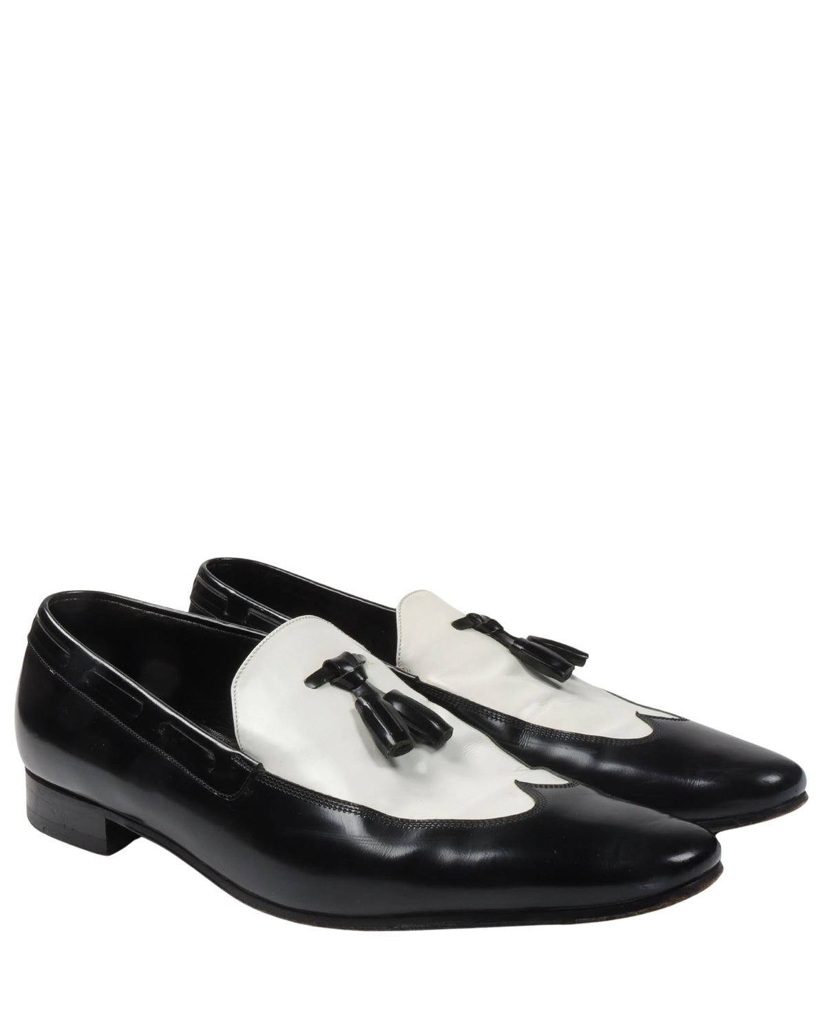 Patent Leather Tassel Loafers