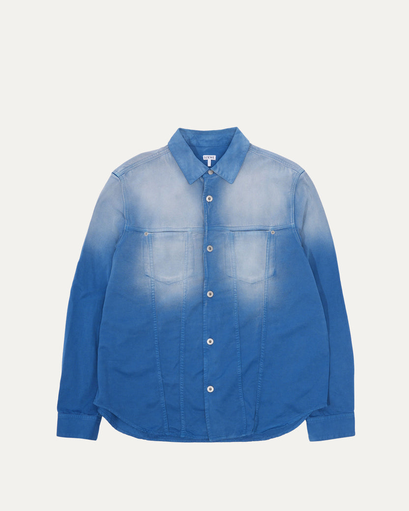 Sunbleach Denim Regular Fit Overshirt