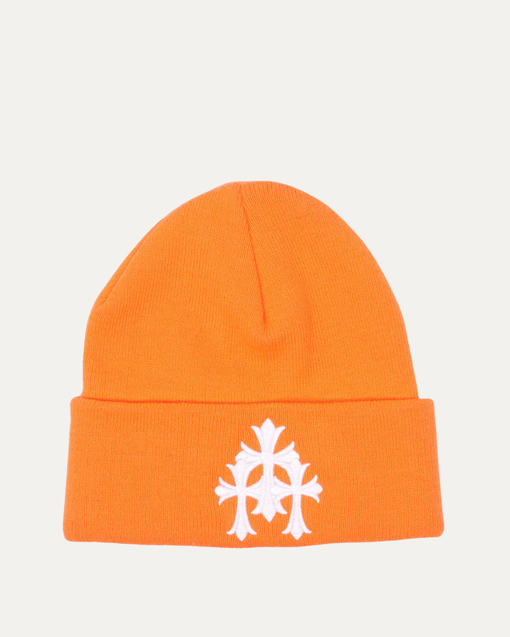 Embroidered Cemetery Cross Beanie