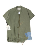 Reconstructed Zipper Shirt