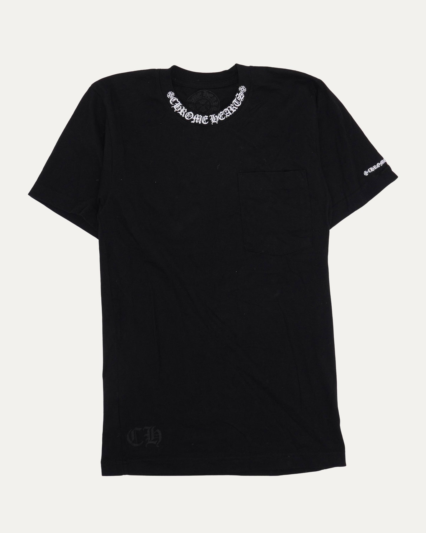 Neck Logo Pocket T-Shirt