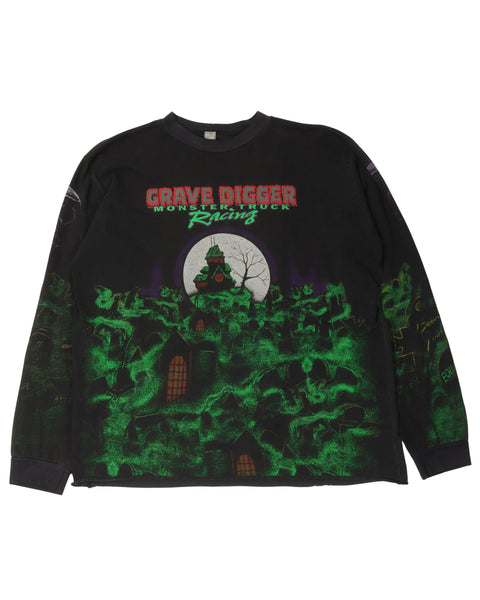 Vintage Grave Digger Long Sleeve T-Shirt – Justin Reed