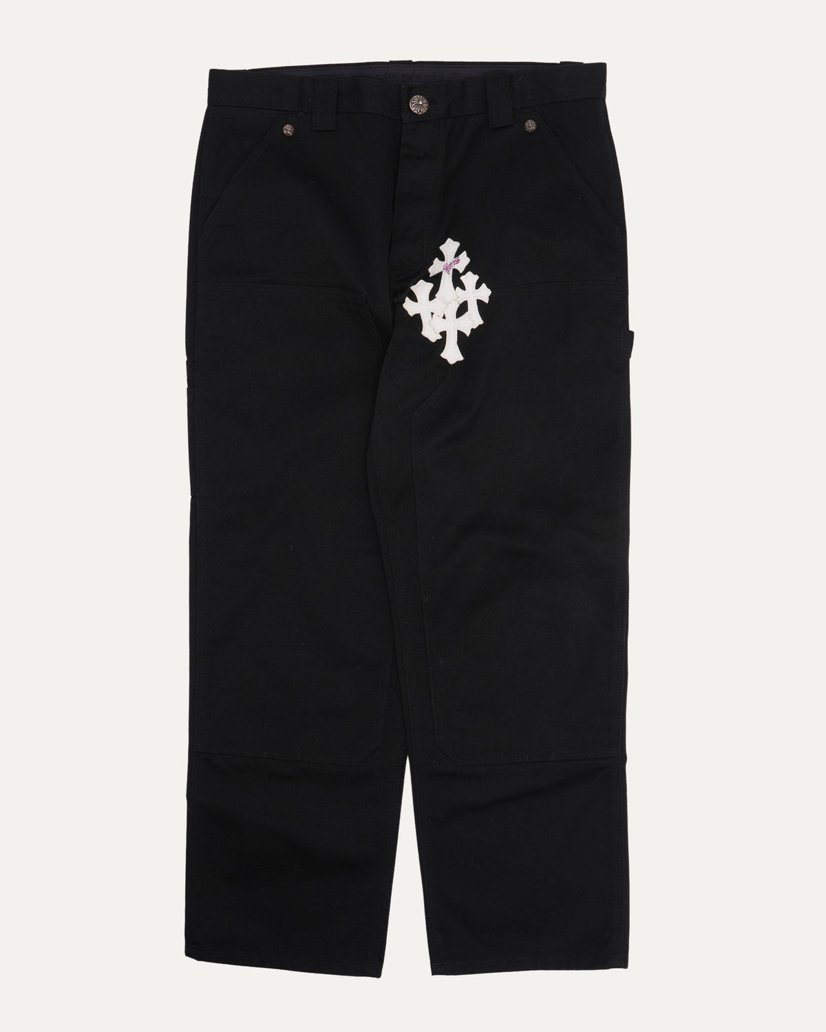 Matty Boy Cross Patch Double Knee Carpenter Pants
