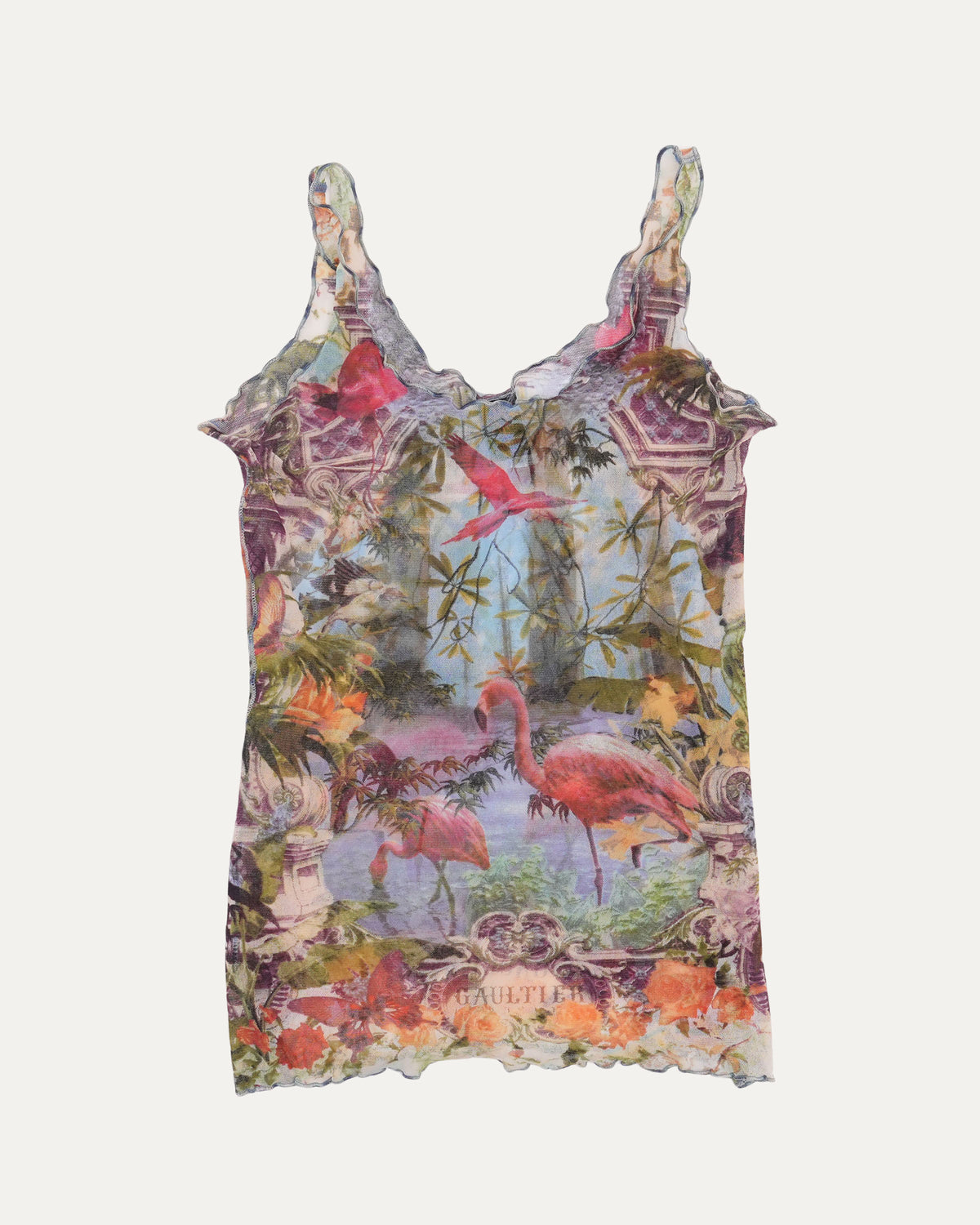 SS 1999 Flamingo Mesh Tank Top