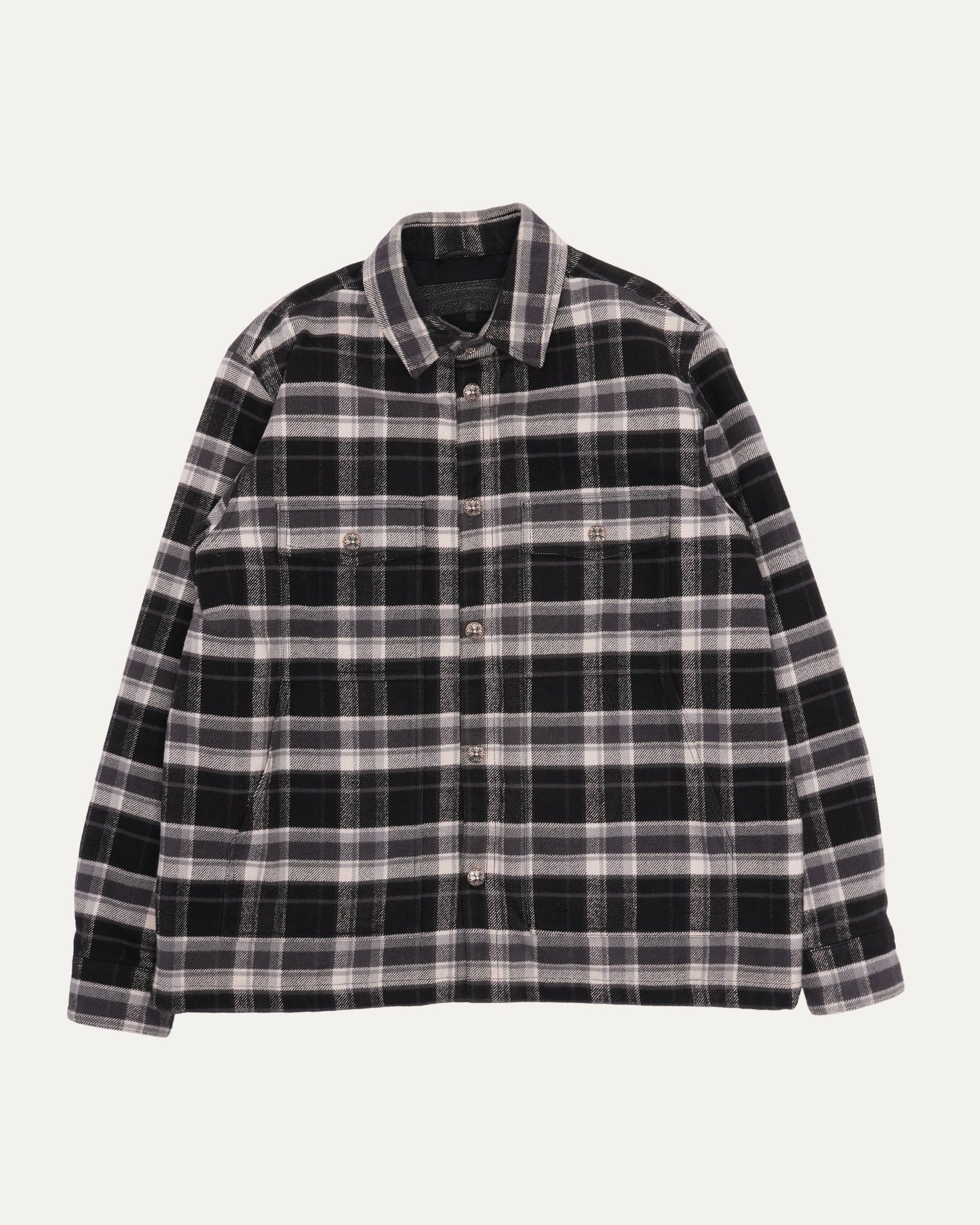 Plaid Mullethead Insulated Shirt Jacket