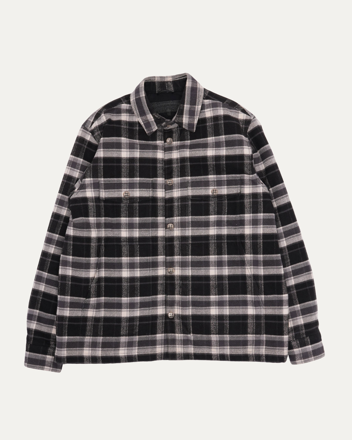 Plaid Mullethead Insulated Shirt Jacket