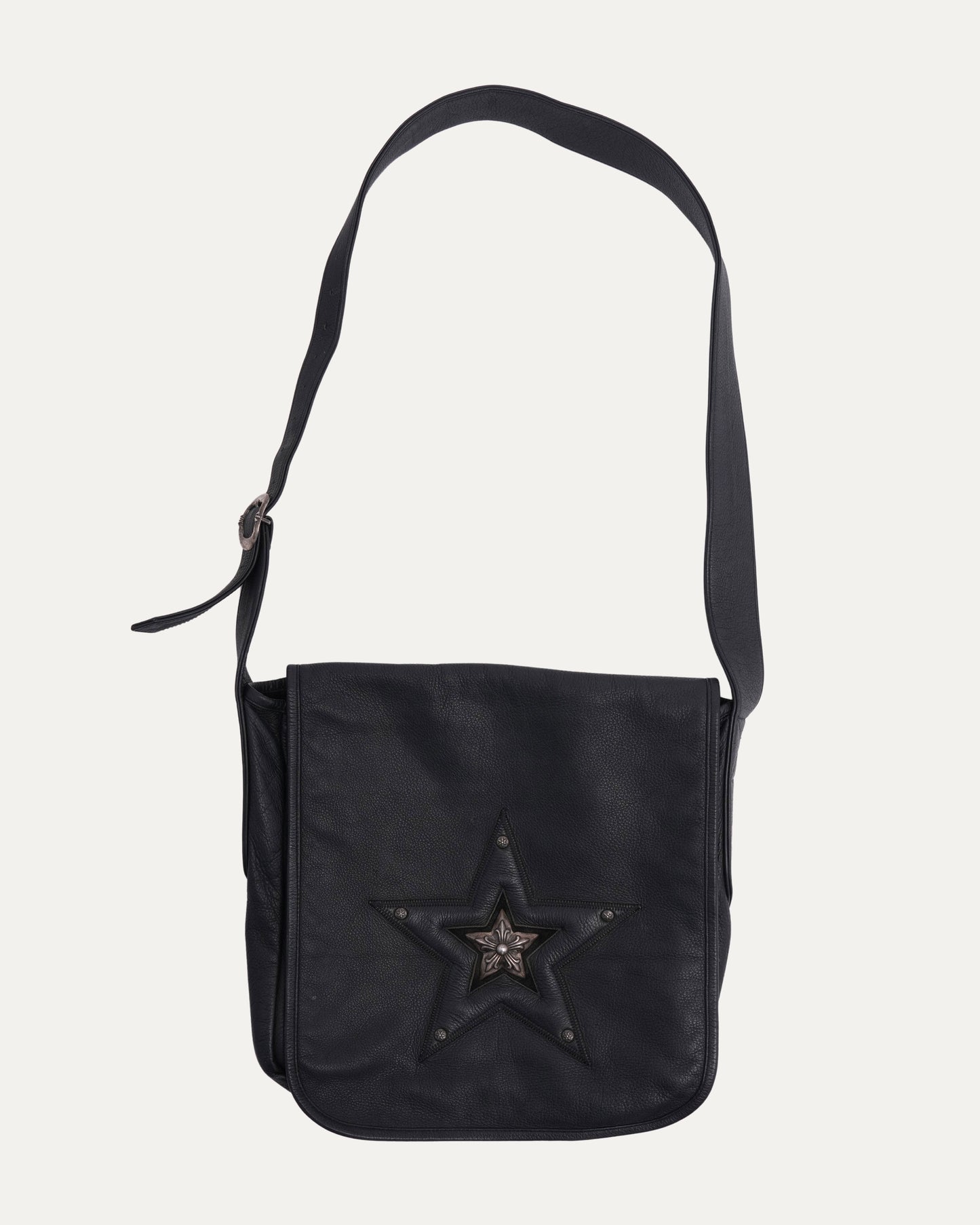 Star Embellished Messenger Bag