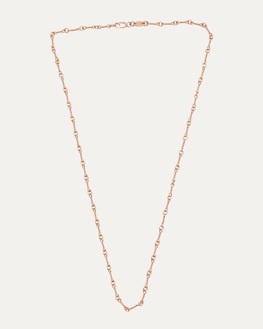 Gold Twist Chain Necklace