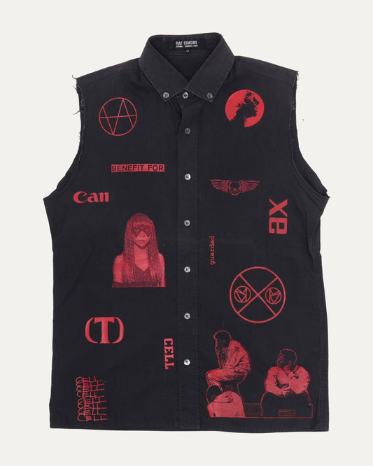 SS2003 Consumed Graphic Cut Off Shirt