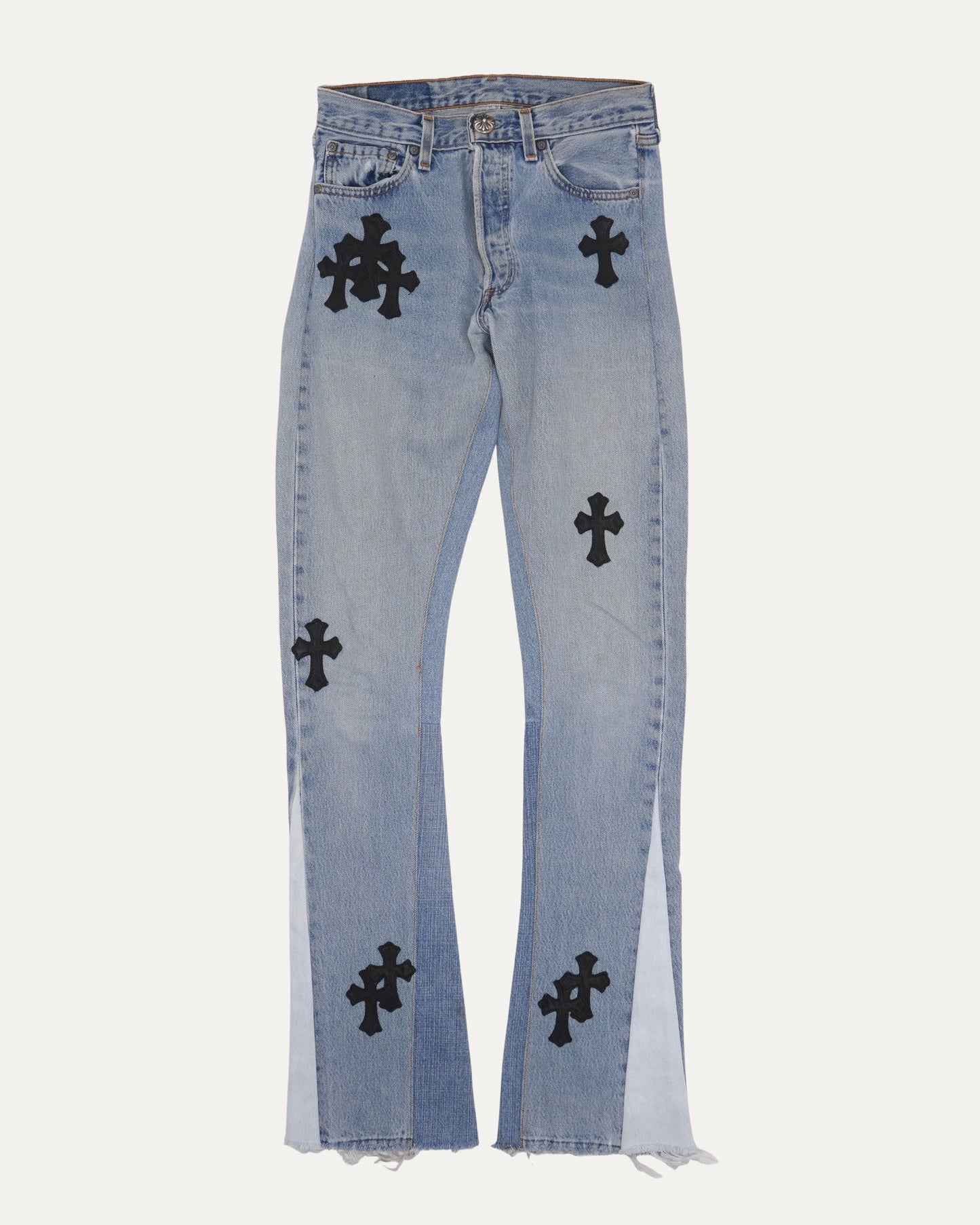 Levi's 501 Flare Cross Patch Jeans