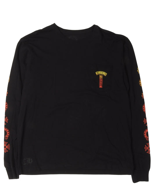 Gradient Long-Sleeve T-Shirt