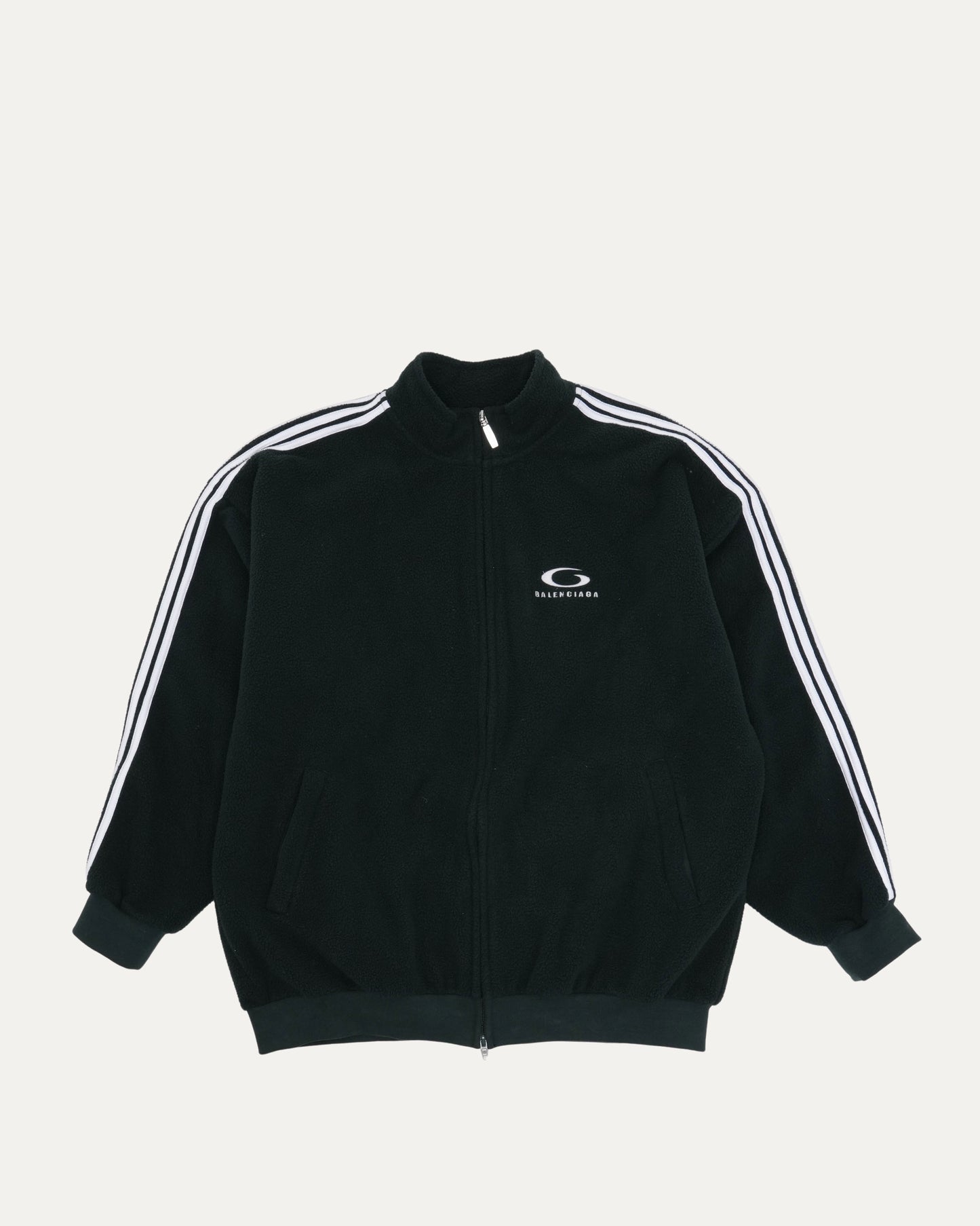 Zip Up Fleece Track Jacket