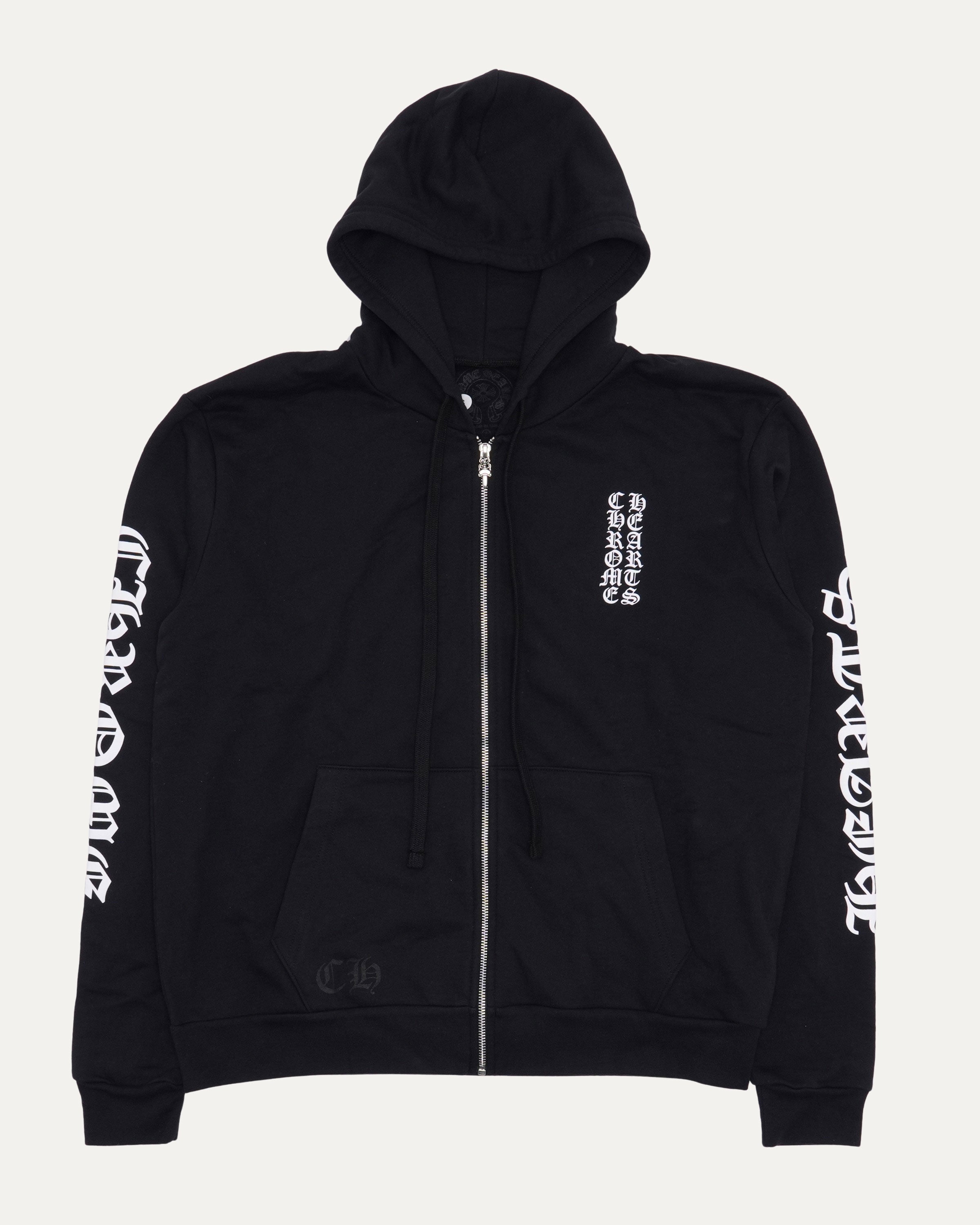 Chrome Hearts Eyechart Zip Up Hoodie – Justin Reed