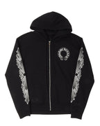 Horseshoe Logo Zip Up Hoodie