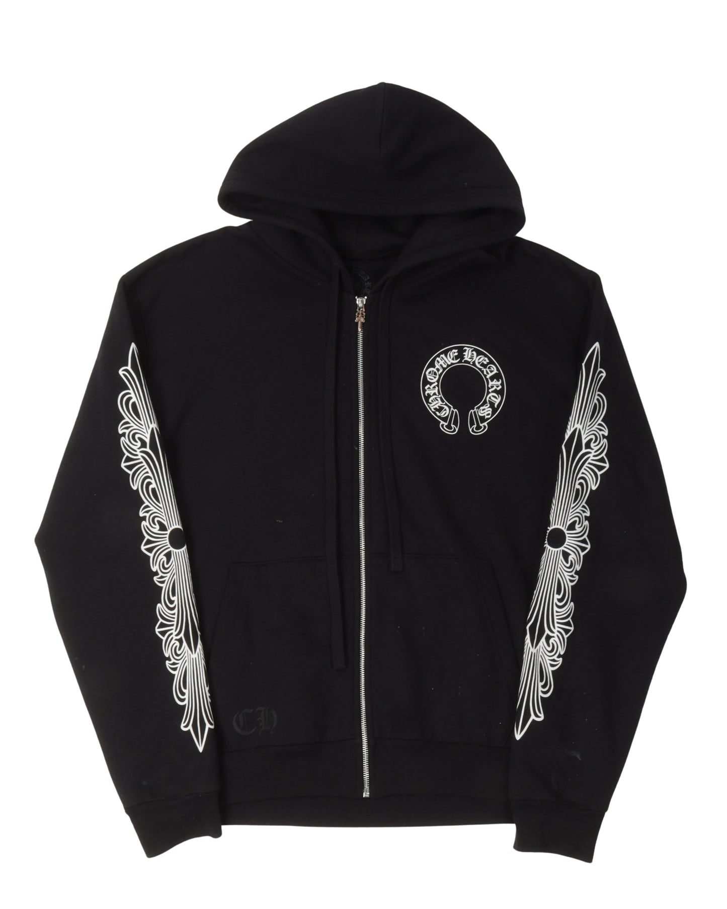 Horseshoe Logo Zip Up Hoodie