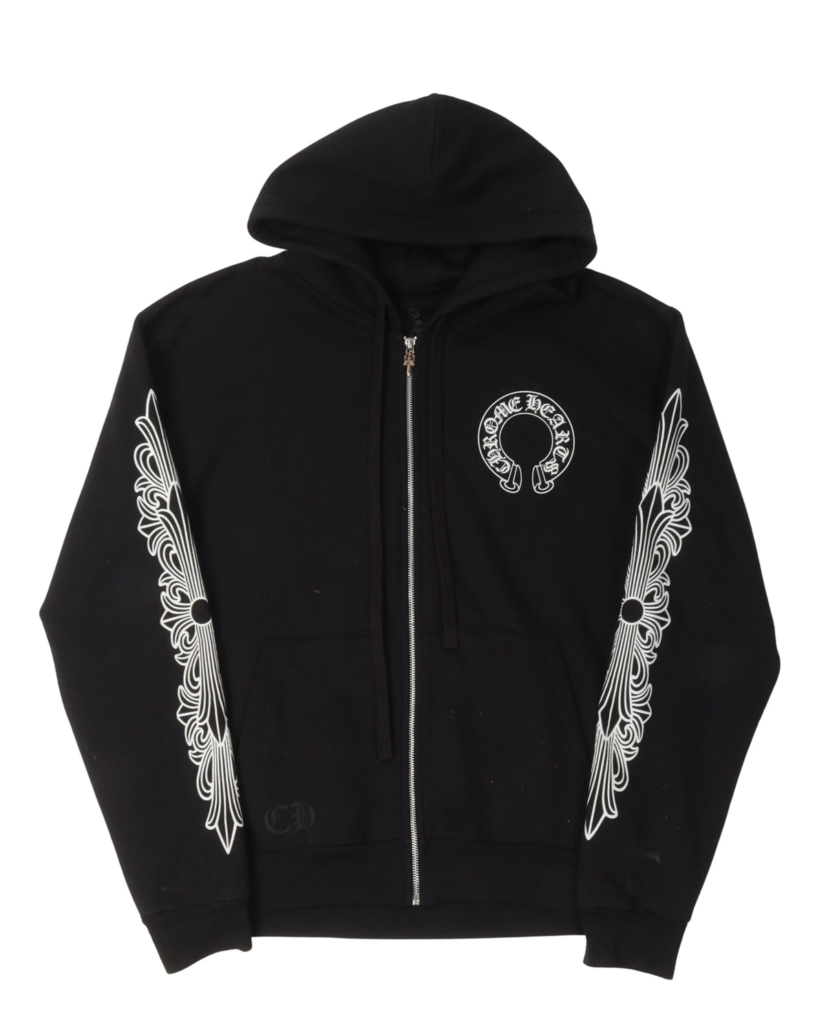 Horseshoe Logo Zip Up Hoodie