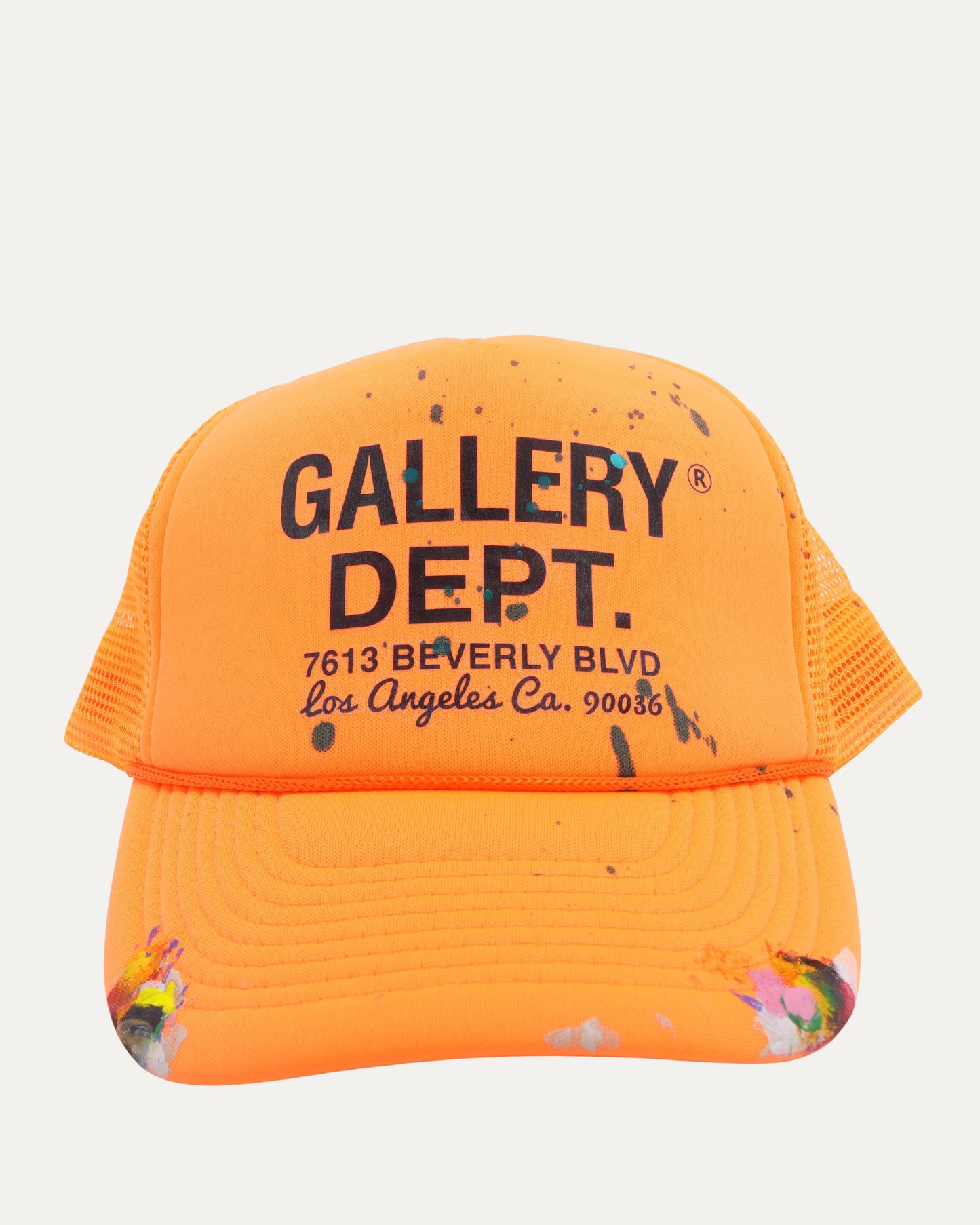 Paint Splatter Trucker Hat