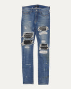 Repaired Distressed MX1 Jeans