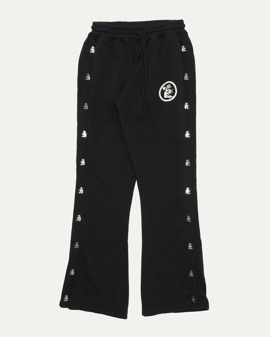 Mirror Face Snap Sweatpants