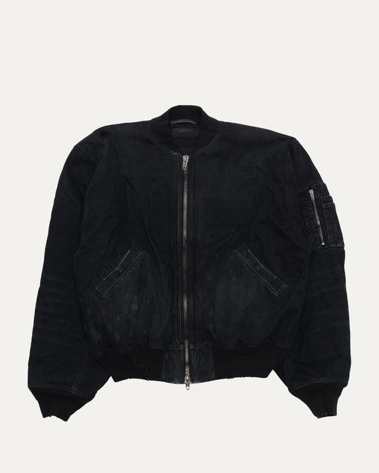 Denim Bomber Jacket