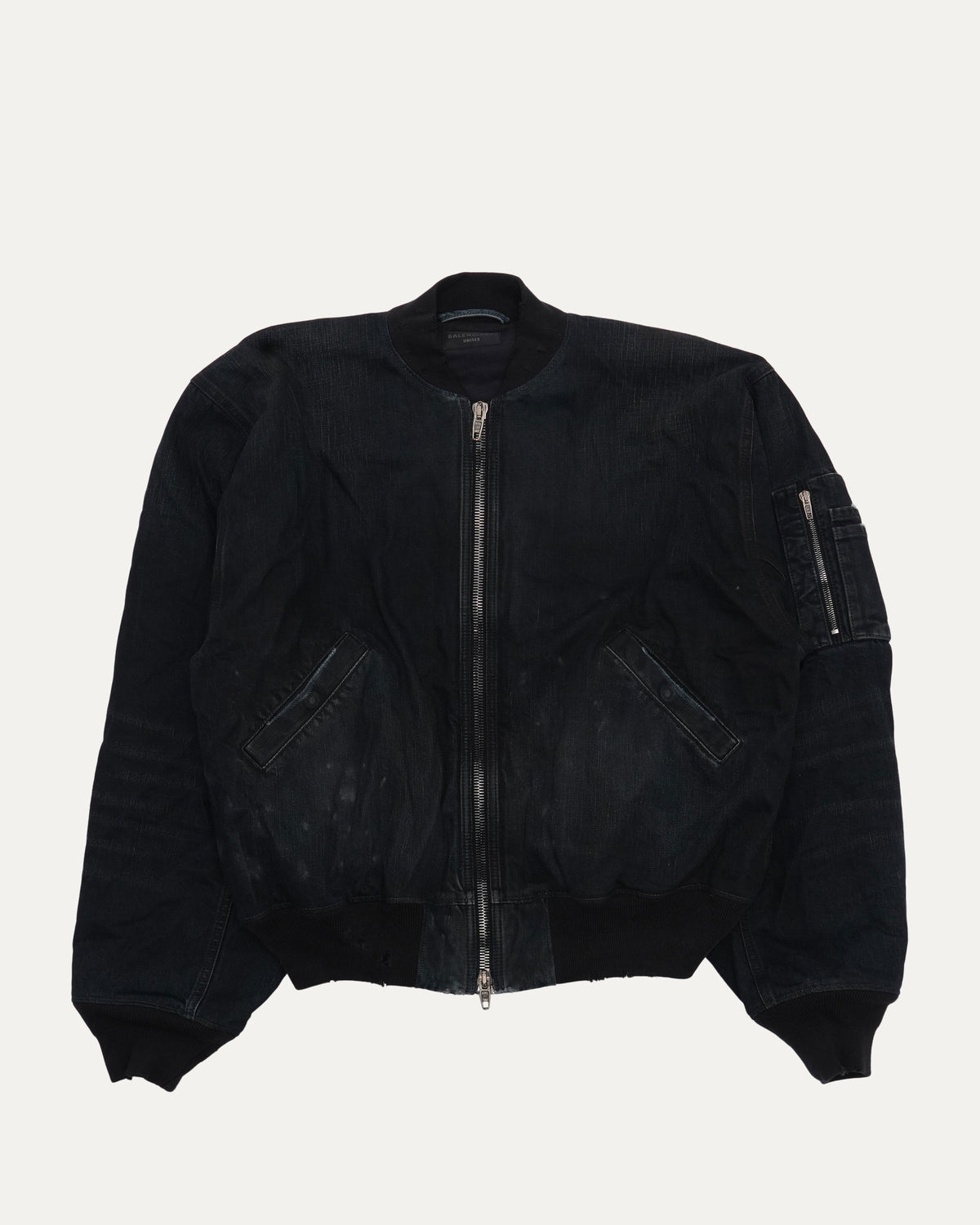 Denim Bomber Jacket