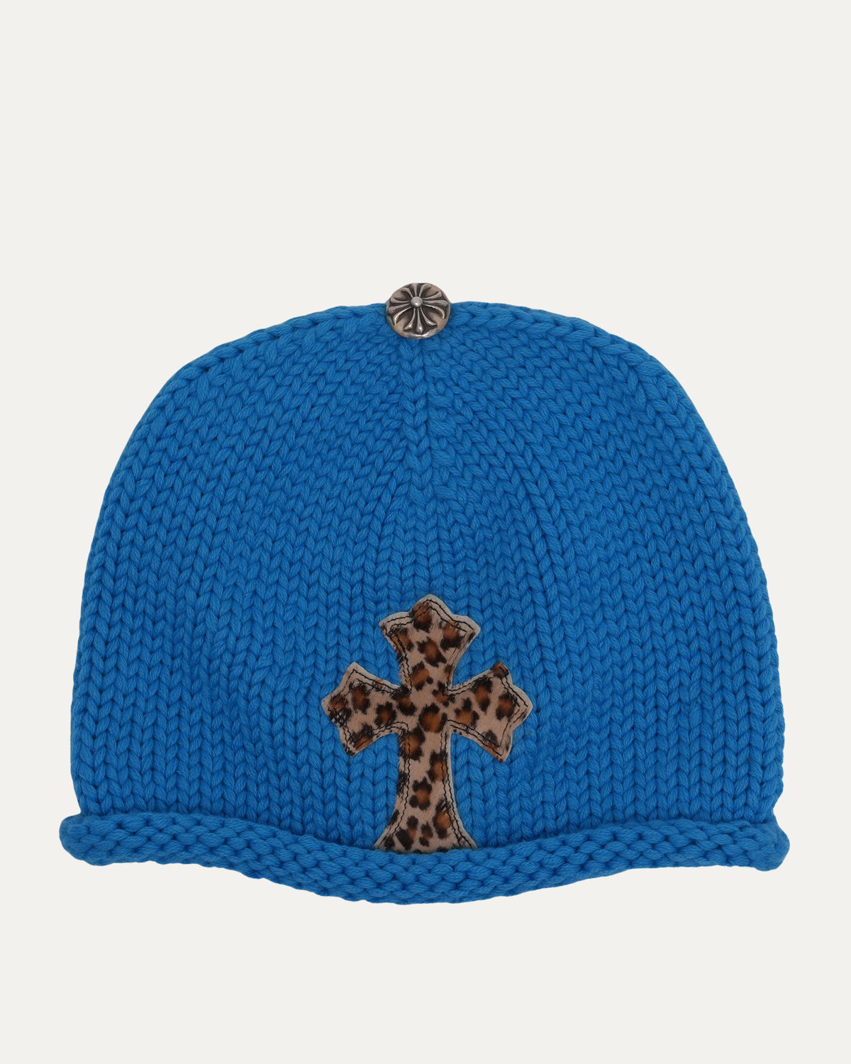 Cashmere Cross Patch Beanie