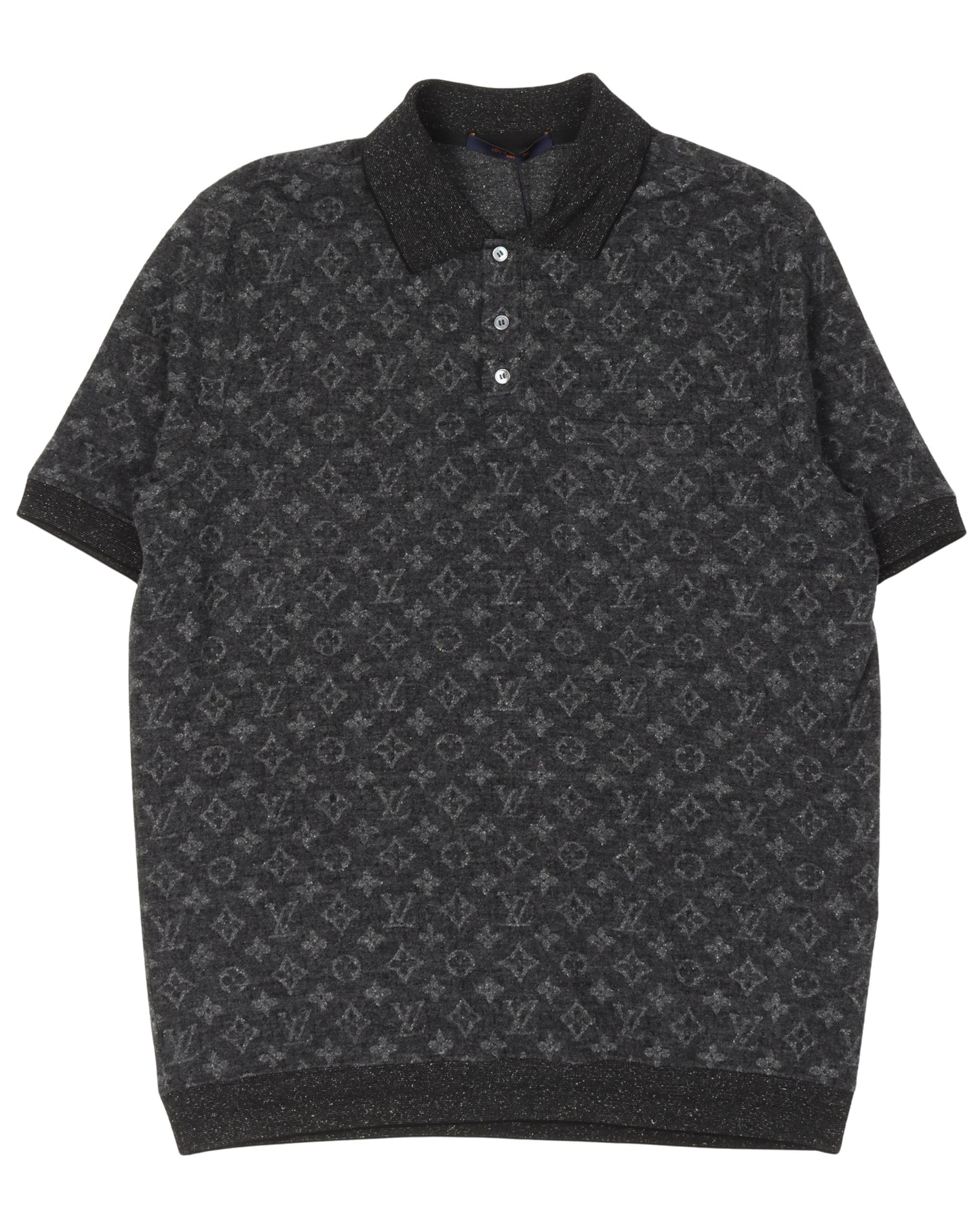 Knit Monogram Shirt