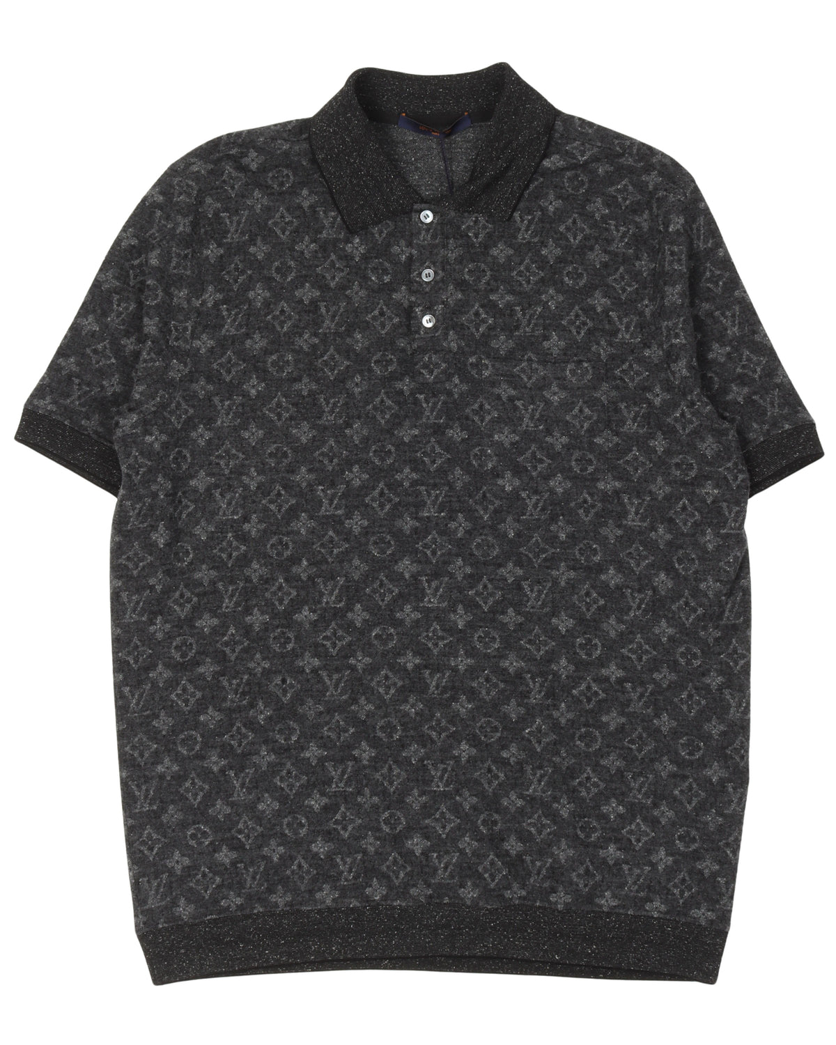 Knit Monogram Shirt