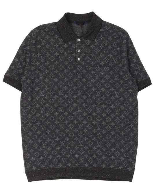 Knit Monogram Shirt