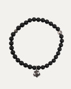 Fleur Charm Bead Bracelet