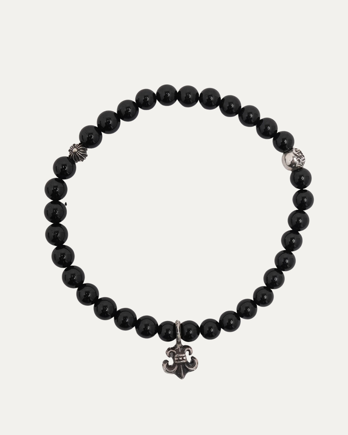 Fleur Charm Bead Bracelet