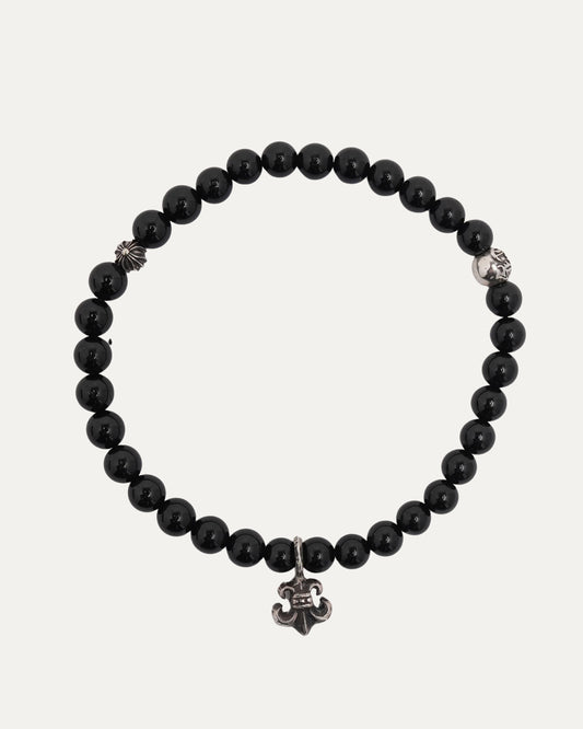 Fleur Charm Bead Bracelet