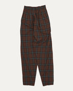 Plaid Wool Pants