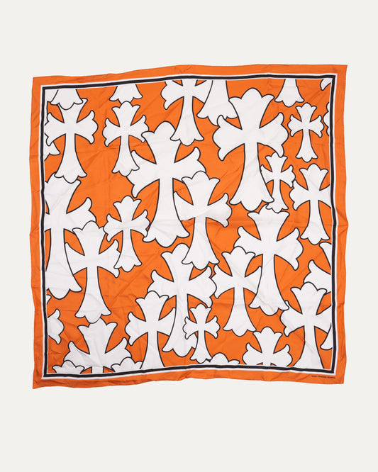 Cemetery Cross Silk Scarf