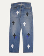 Levi's 501 Cross Patch Jeans