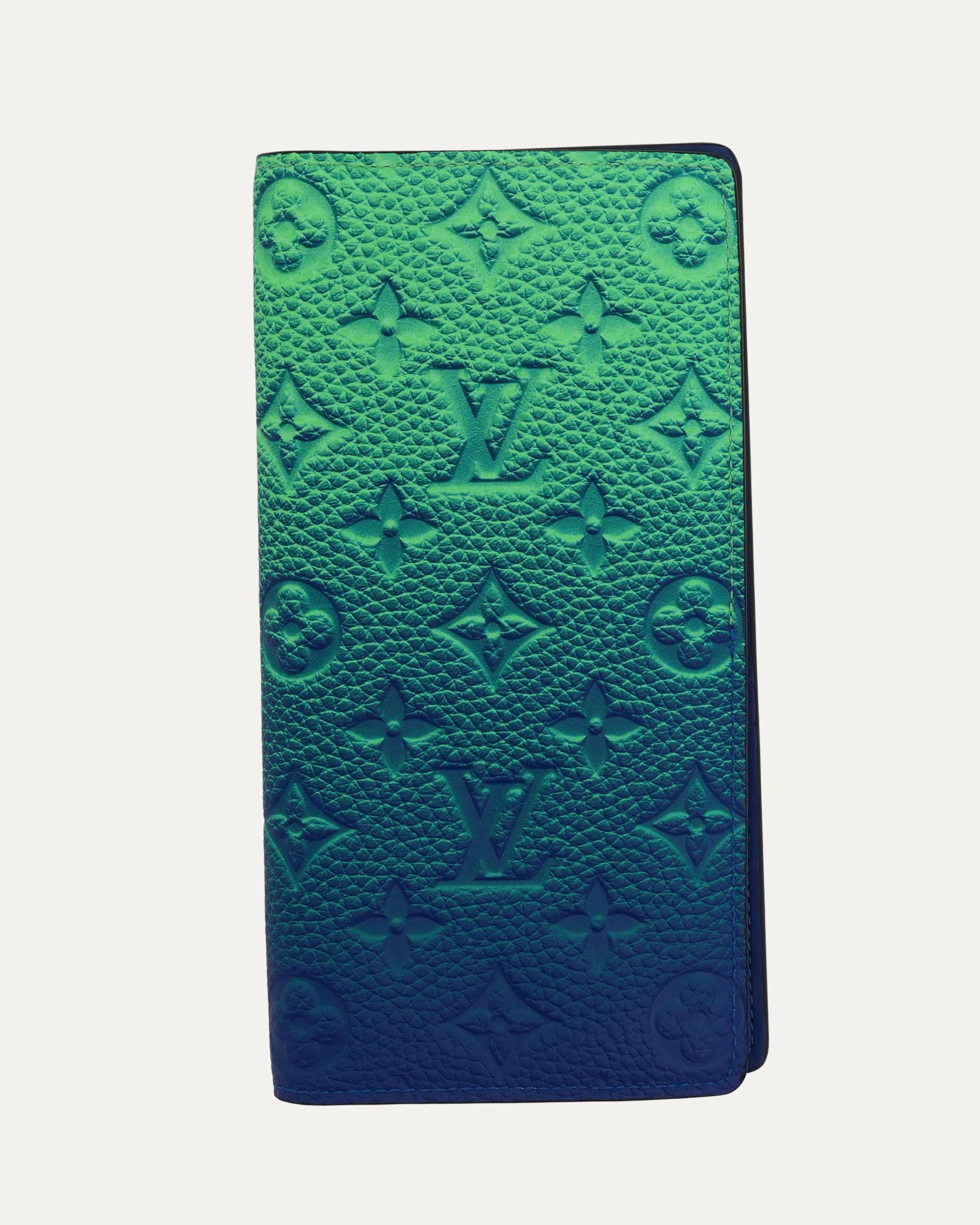 Louis Vuitton Gradient Embossed Monogram Brazza Wallet – Justin Reed