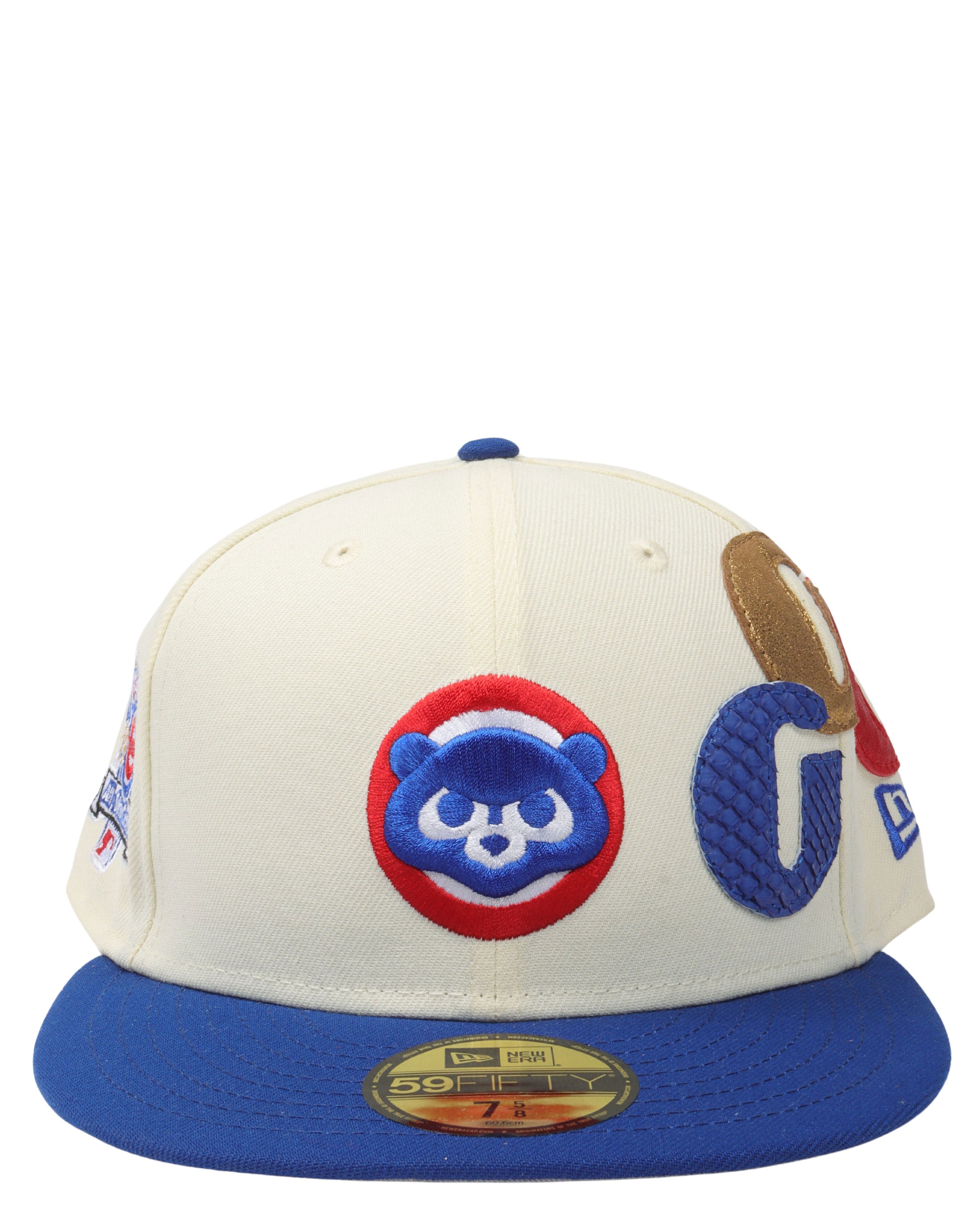 Chicago Cubs G Patch Fitted Hat