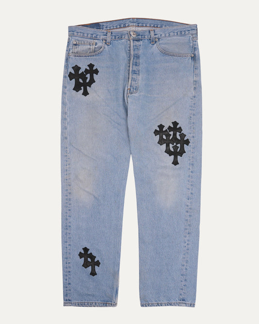 Levi's 501 Cross Patch Jeans