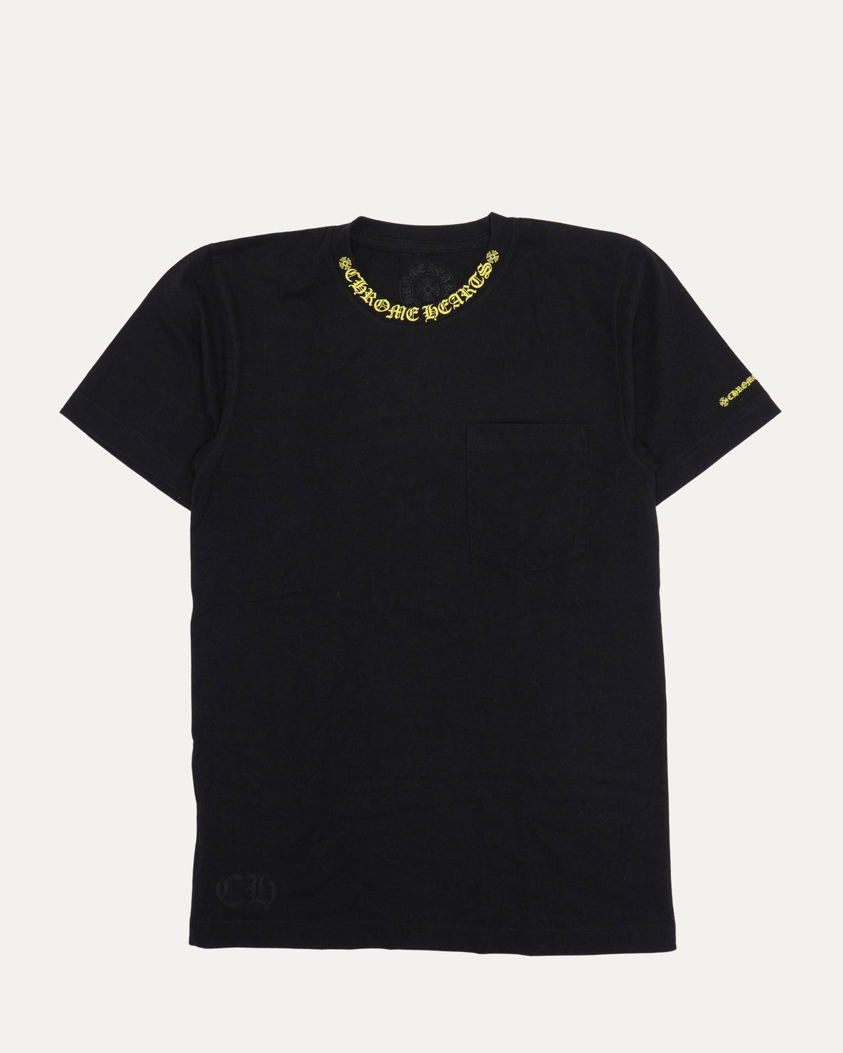 Neck Logo Pocket T-Shirt