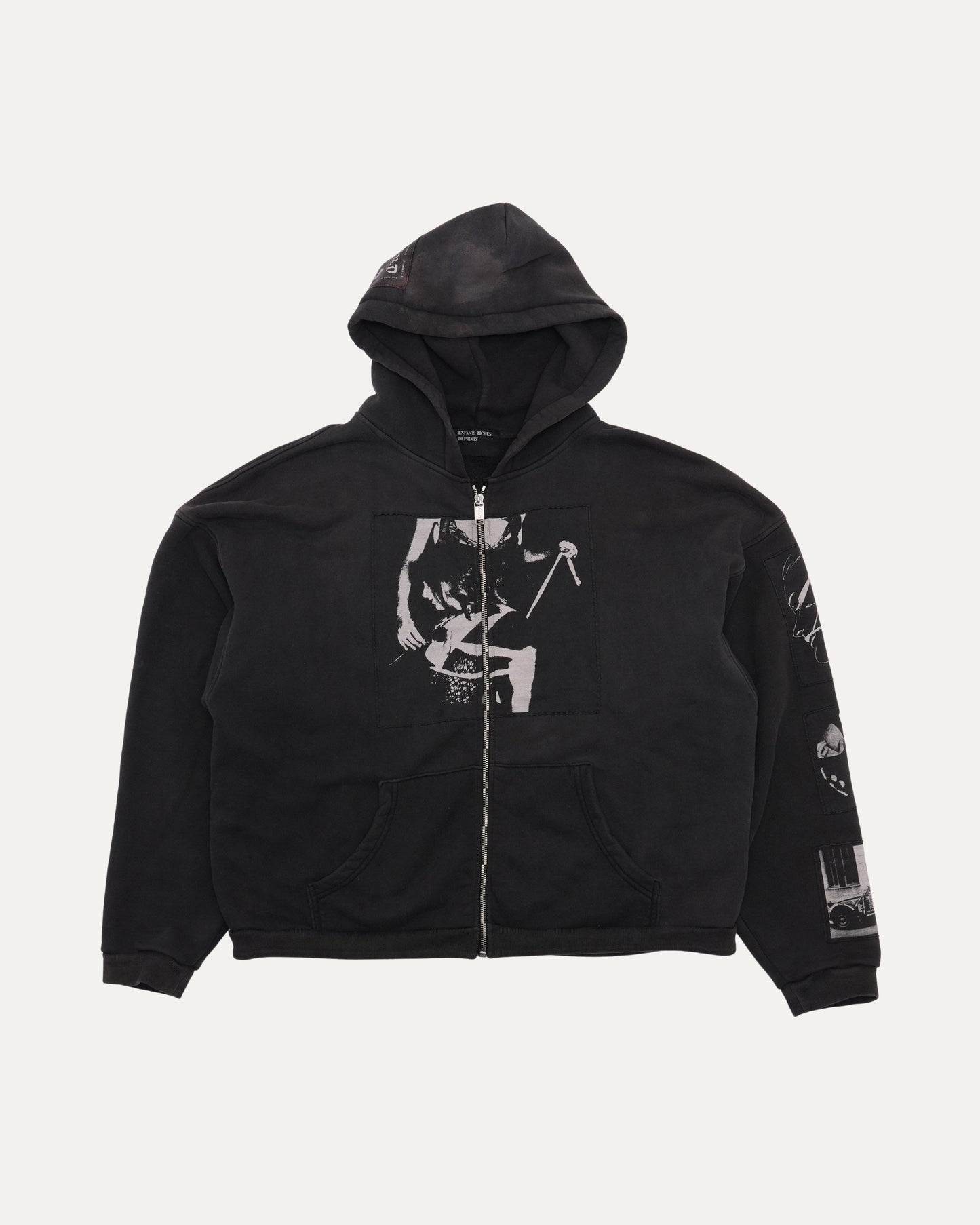 Asphyxiation Assemblage Zip Hoodie