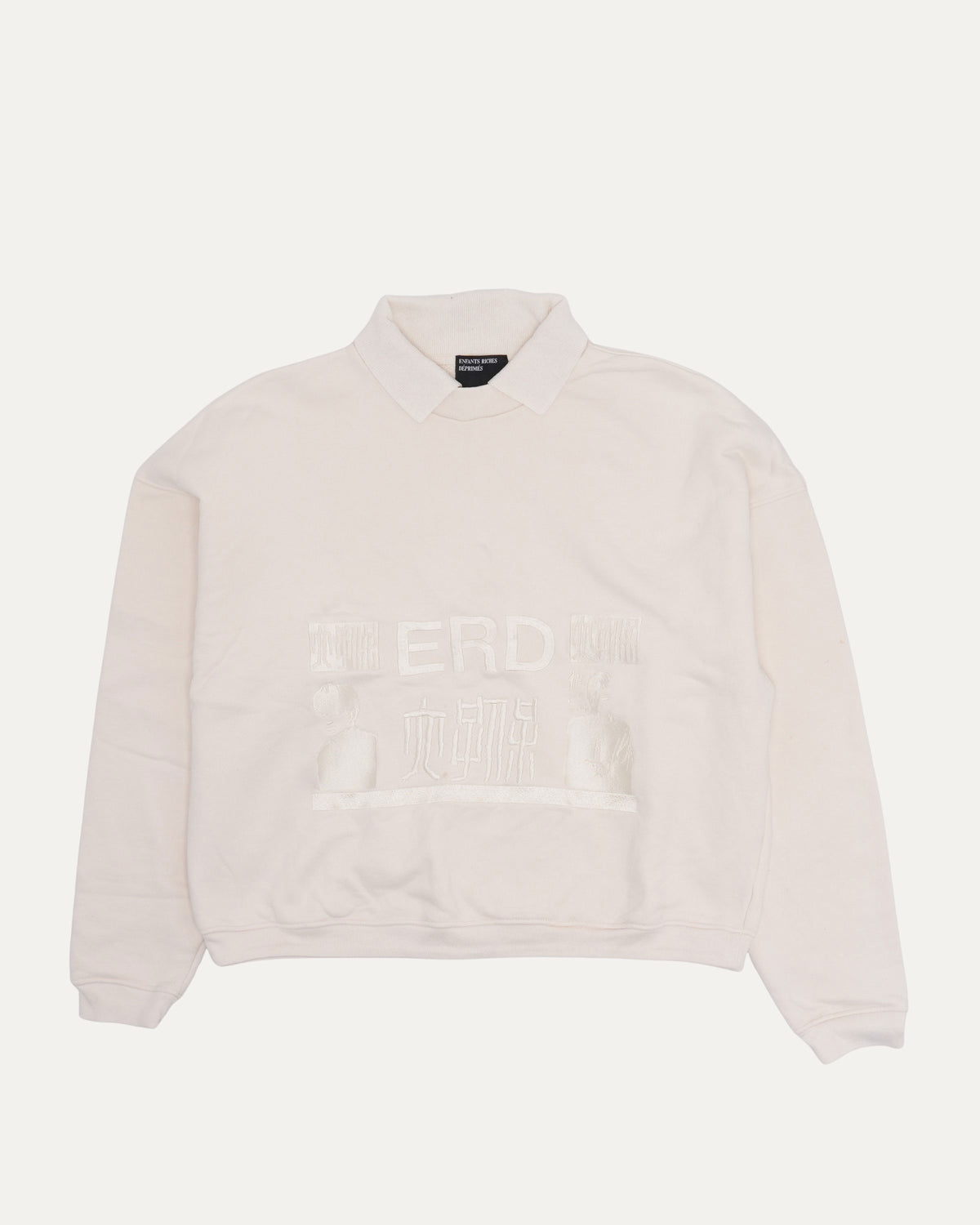 Tennis Collar Crewneck