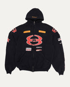 Sponsor Logo Zip Up Hoodie