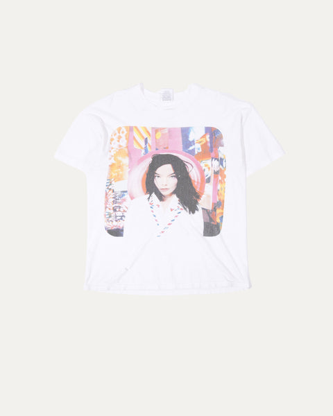 Bjork Post tee /ビョーク ポスト Tシャツ　未着用 Vintage Björk Post T-Shirt – Justin Reed
