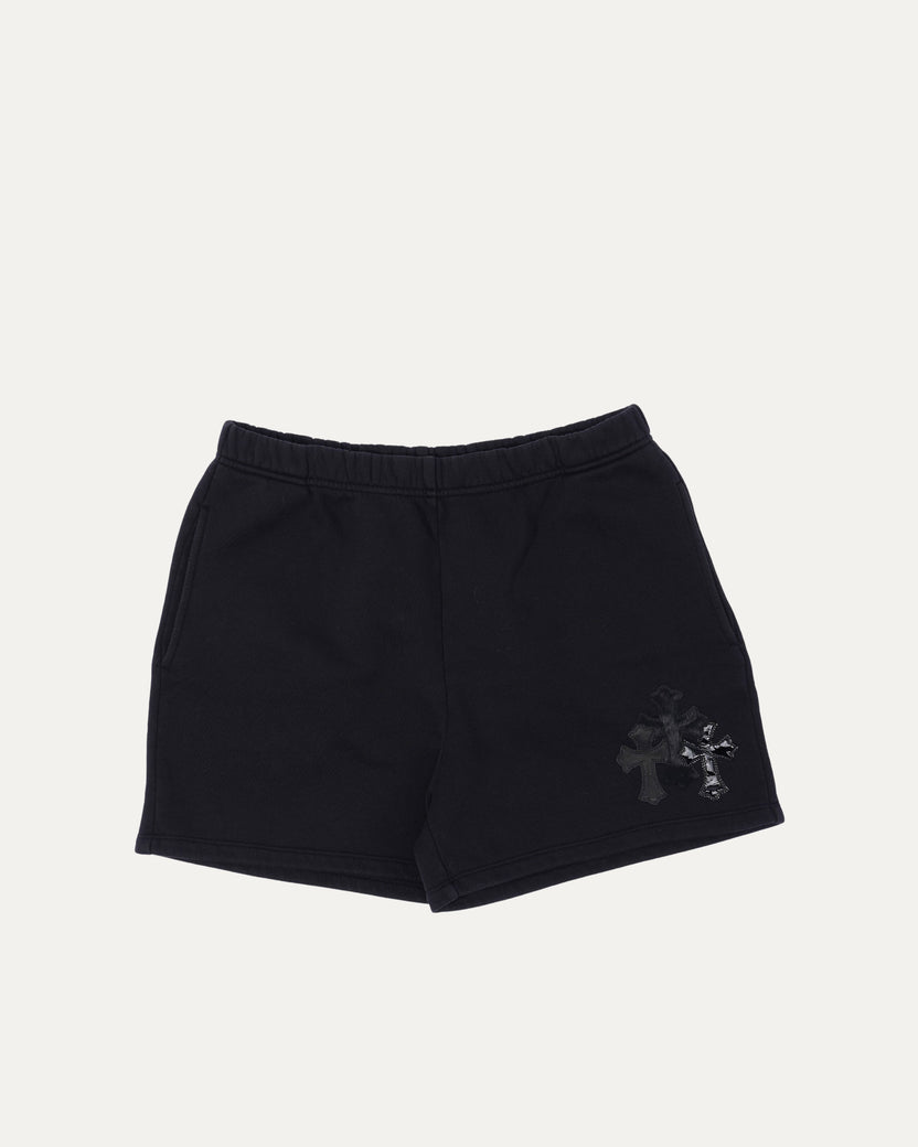 Chrome Hearts Cross Patch Sweat Shorts